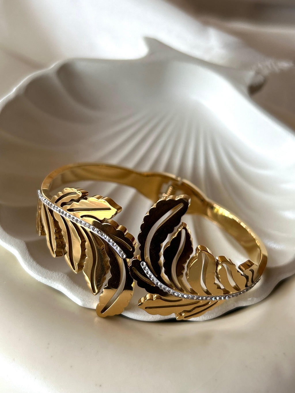 Golden Leaf Cuff