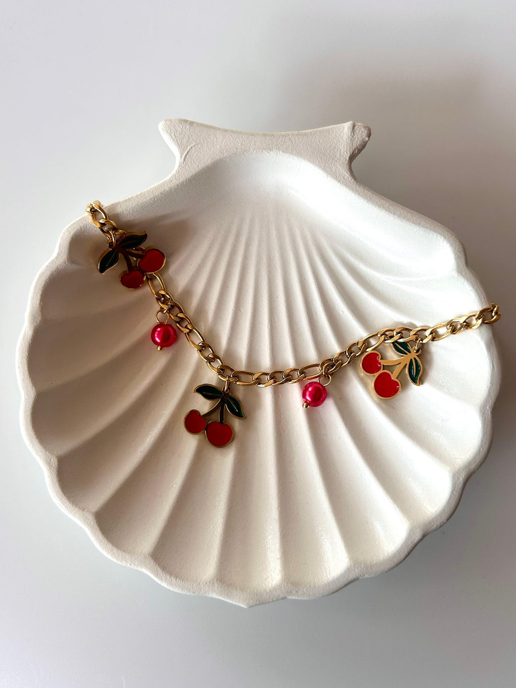 Cherry Charm Bracelet