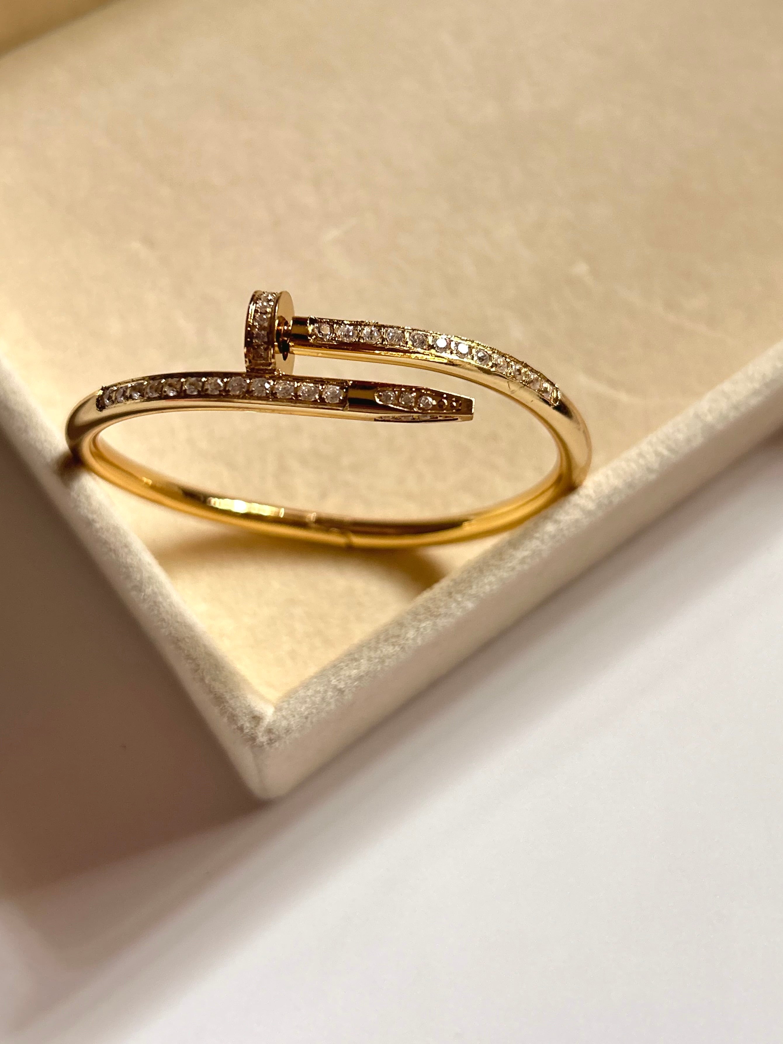 Crystal Nail Cuff