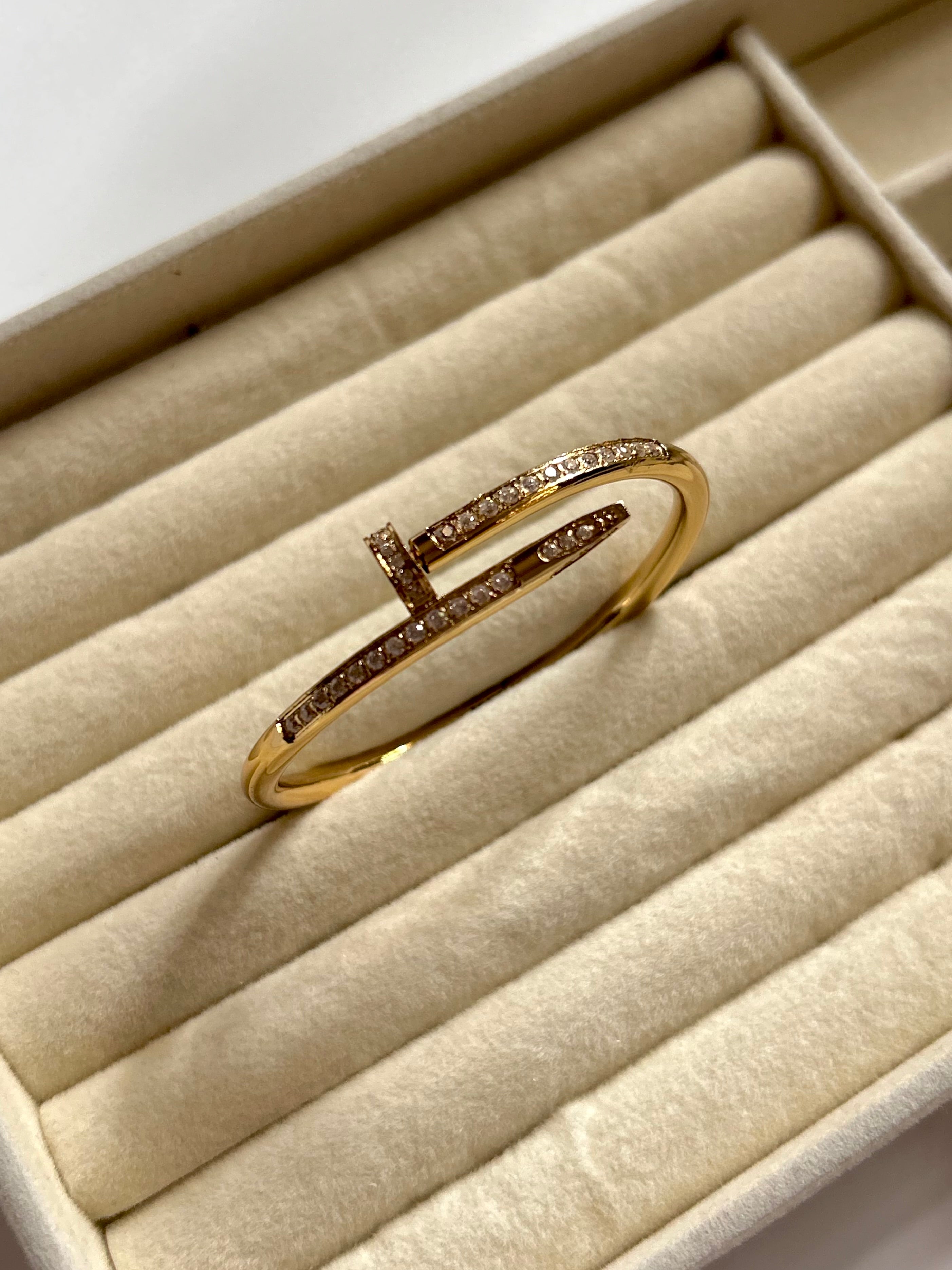 Crystal Nail Cuff