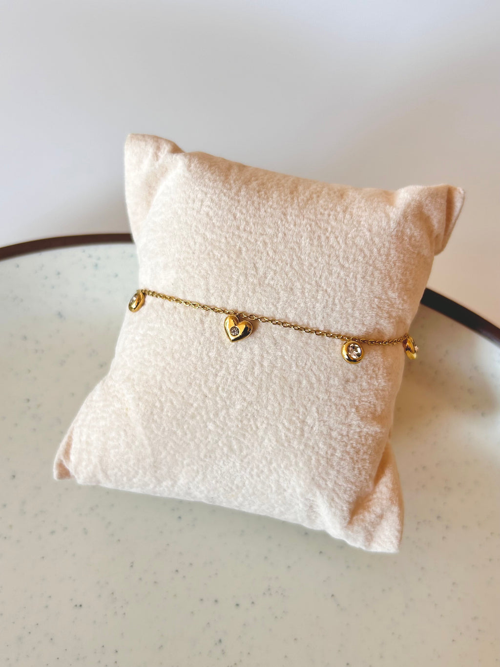 Heart Drip Bracelet