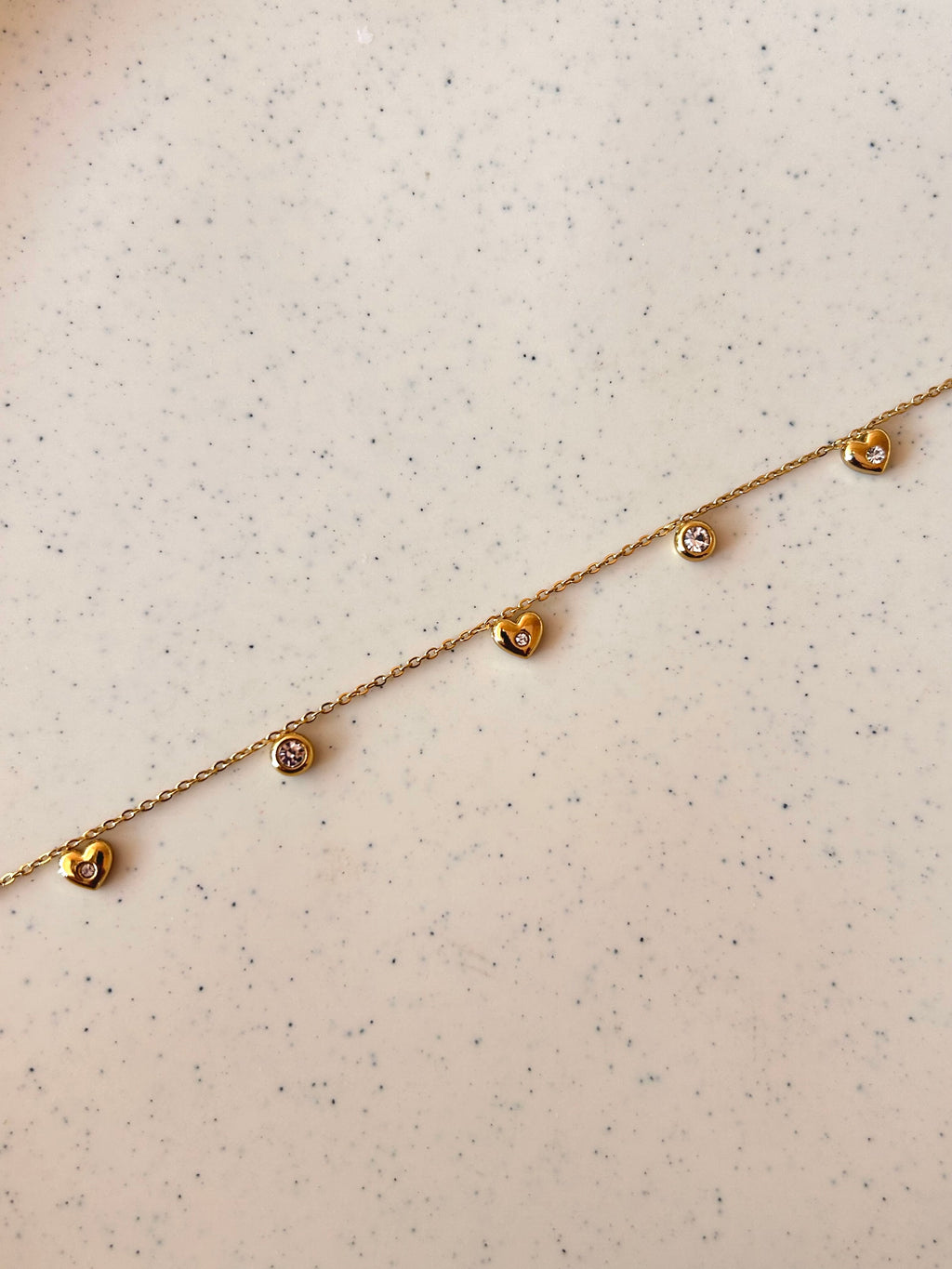 Heart Drip Bracelet