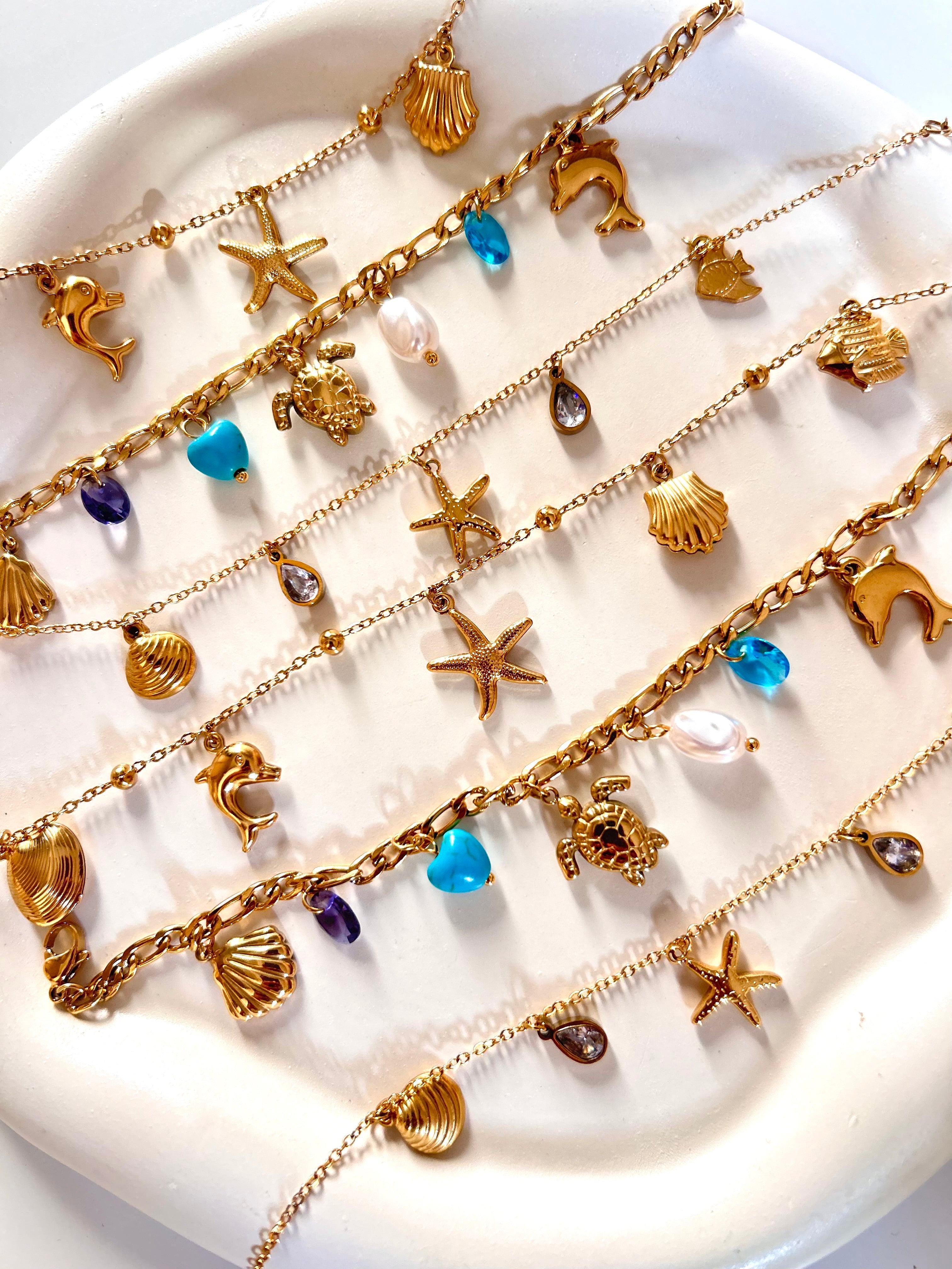 Ocean Charm Bracelet