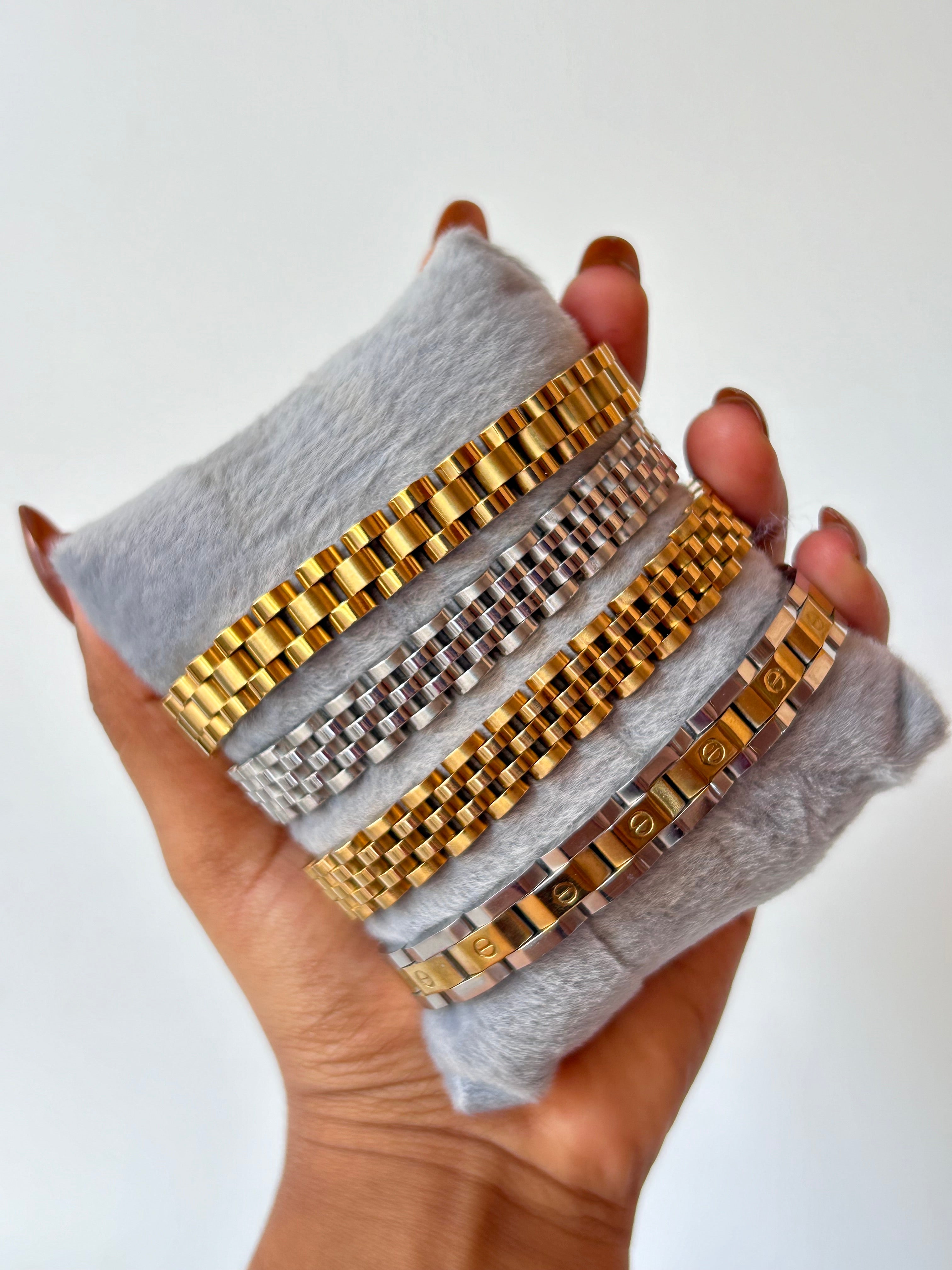 Silver Watch Bracelet