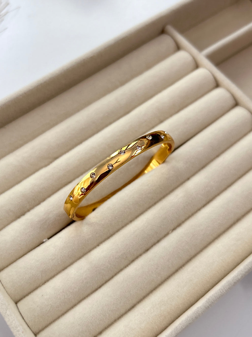 Stone Arc Cuff