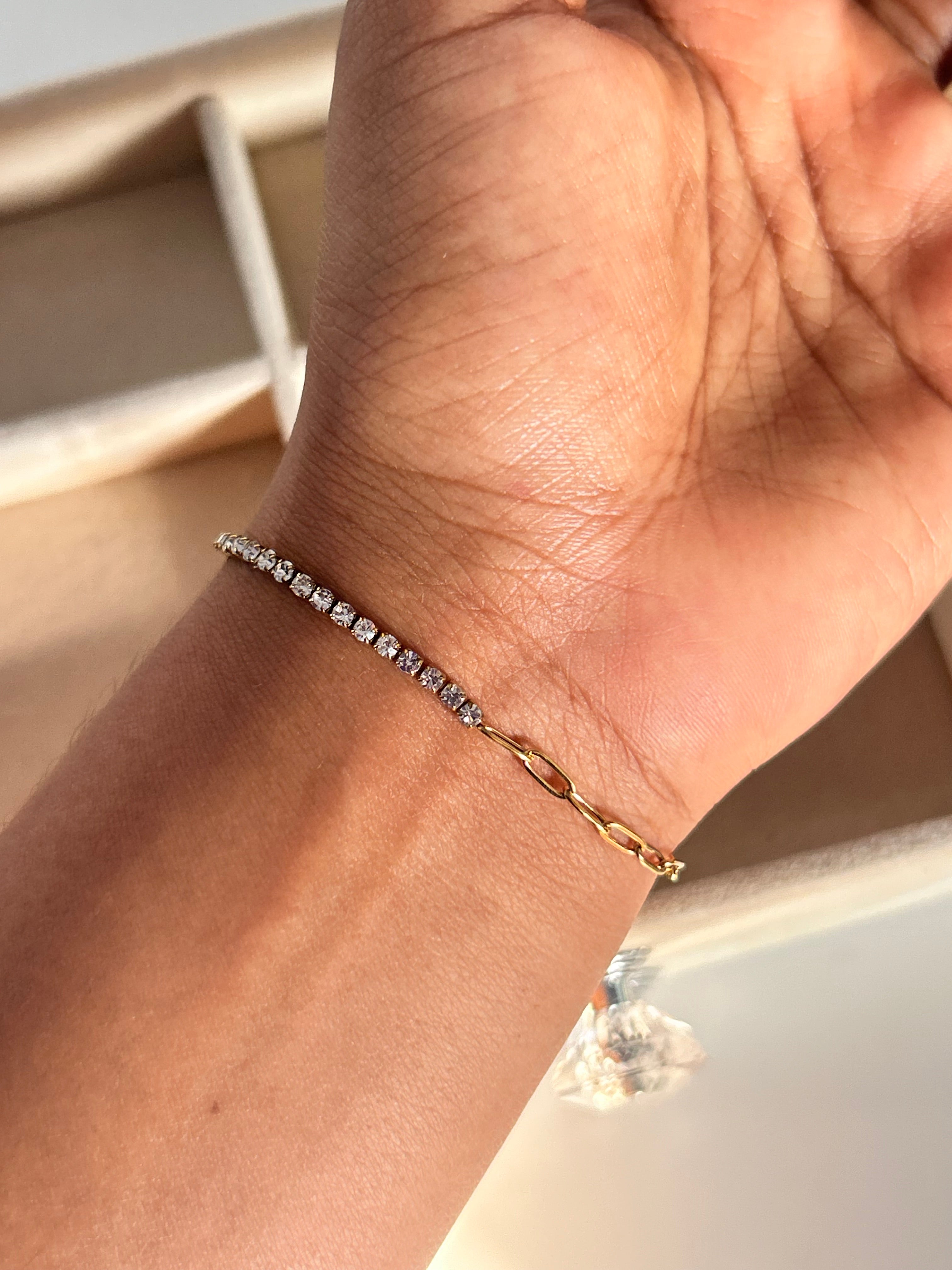 Crystal Link Bracelet