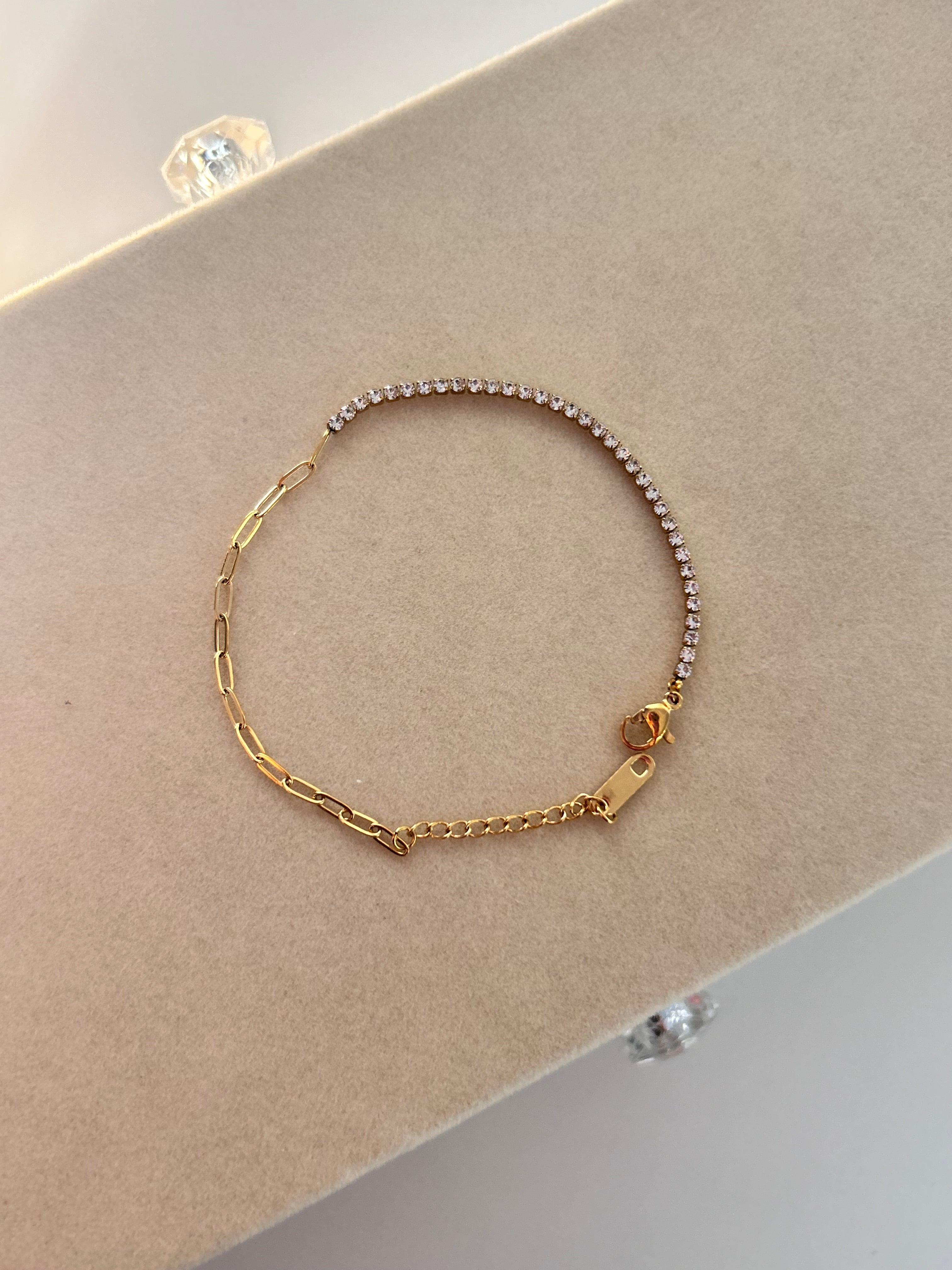 Crystal Link Bracelet