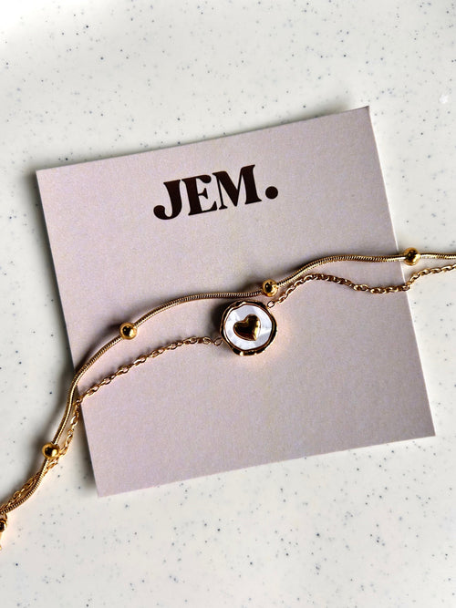 Amara Heart Bracelet
