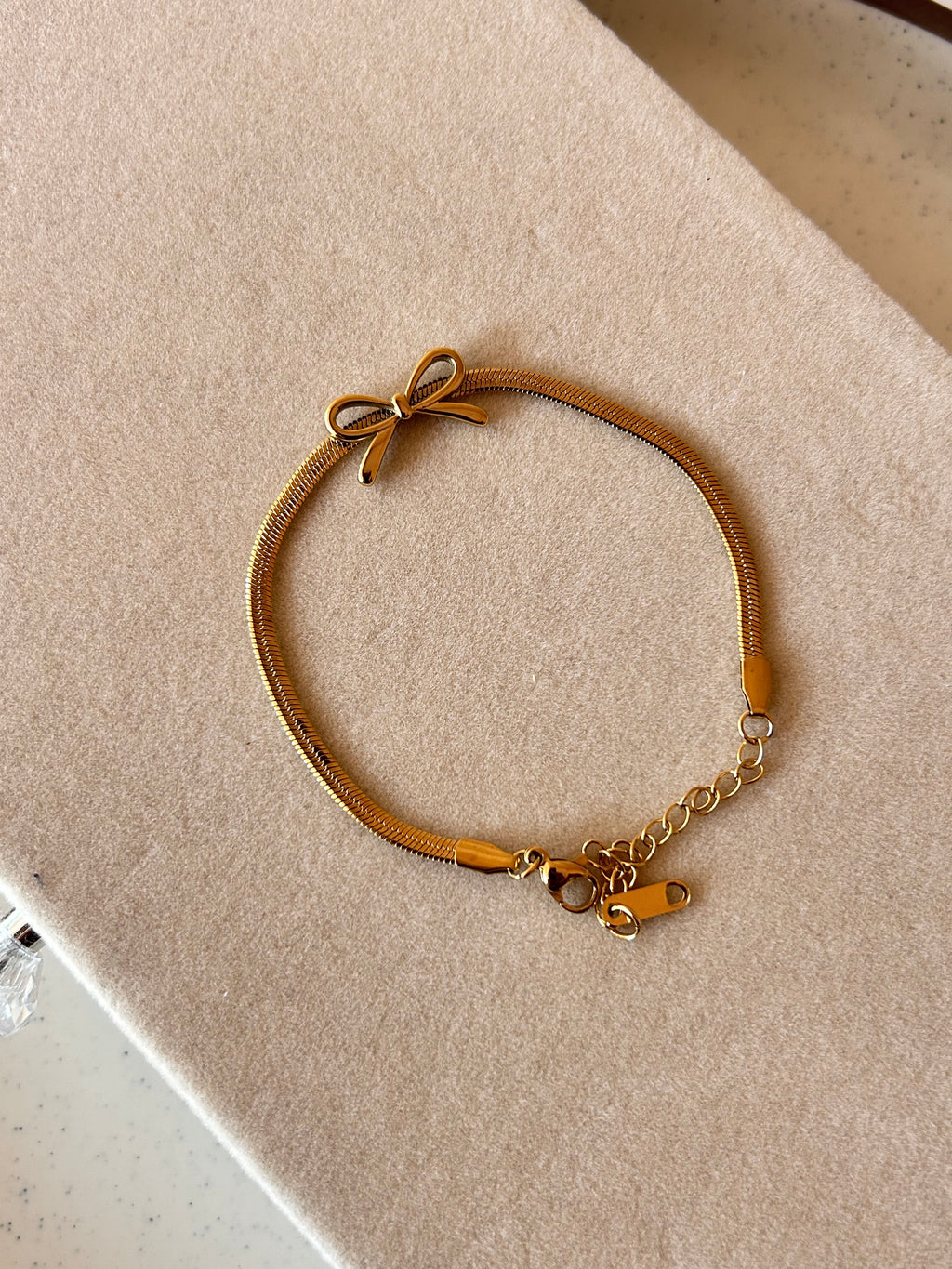 Bow Snake Chain