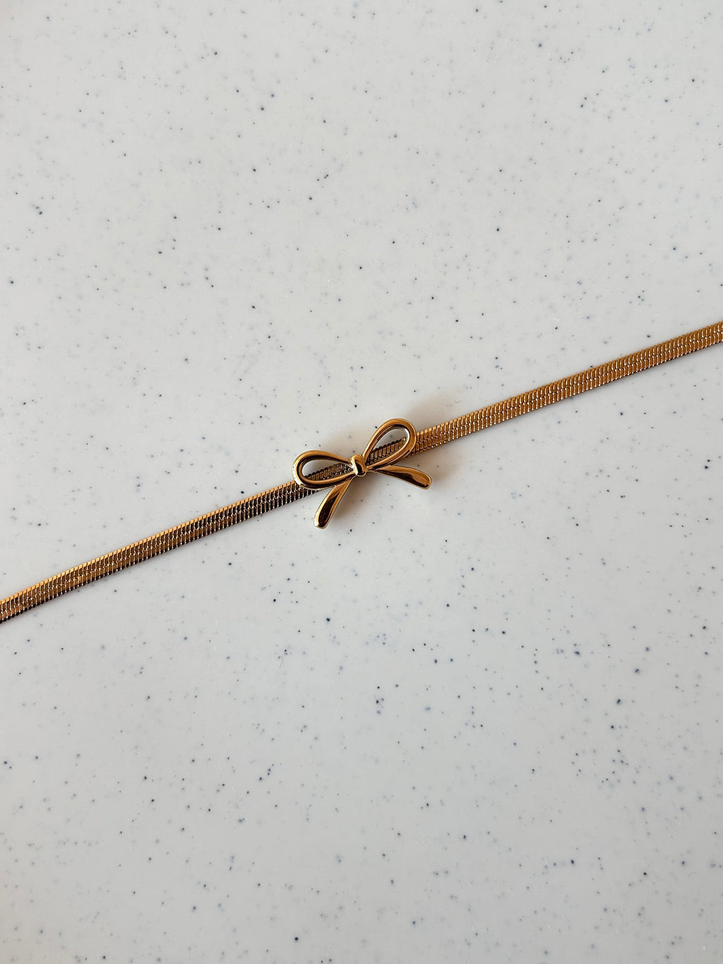 Bow Snake Chain